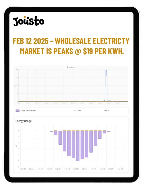 Market peaks on the NEM spot