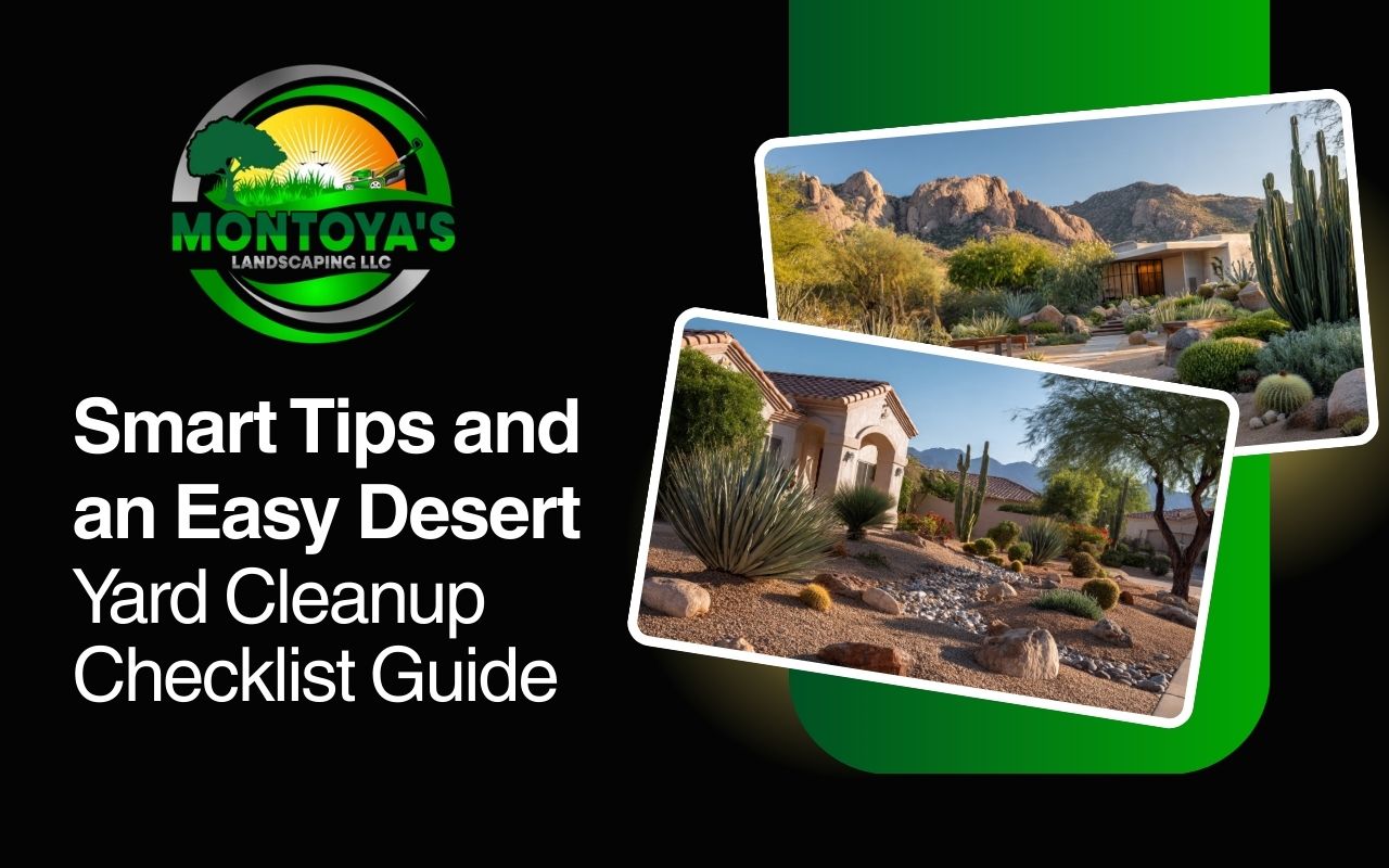 Smart Tips and an Easy Desert Yard Cleanup Checklist Guide