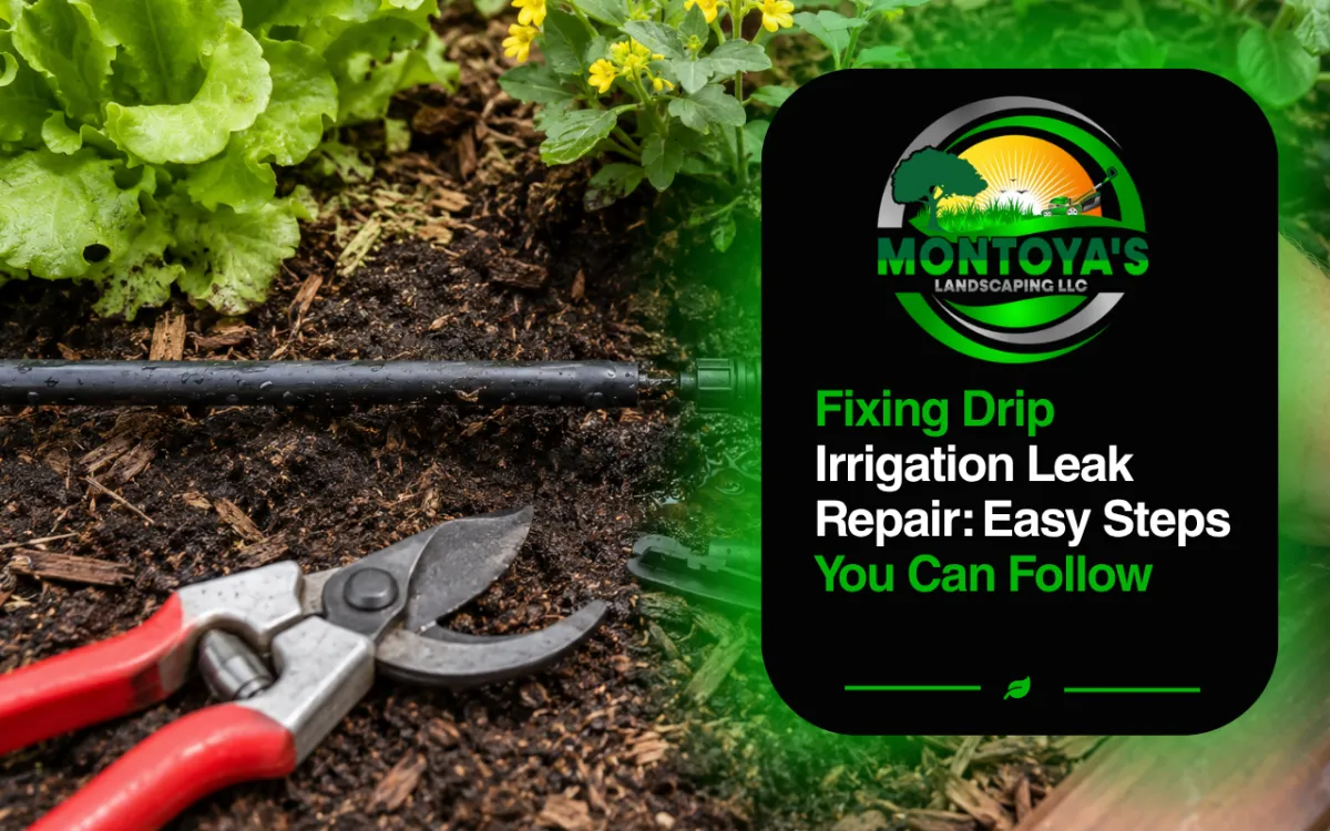 Drip Irrigation Leak Repair for Reliable Watering Systems