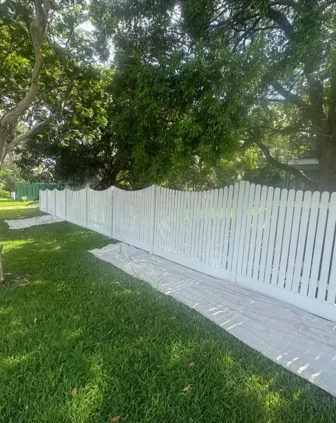 Fence Painting in Wishart, Brisbane