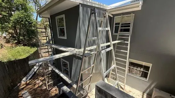 Exterior painting in Belmont