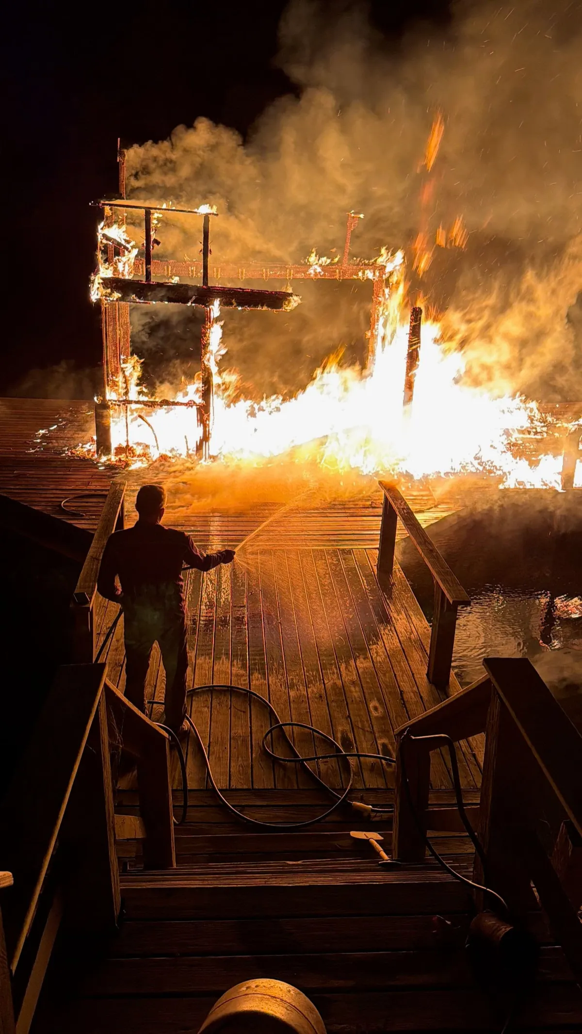  [Issue# 008] My dock burned down at 1 a.m