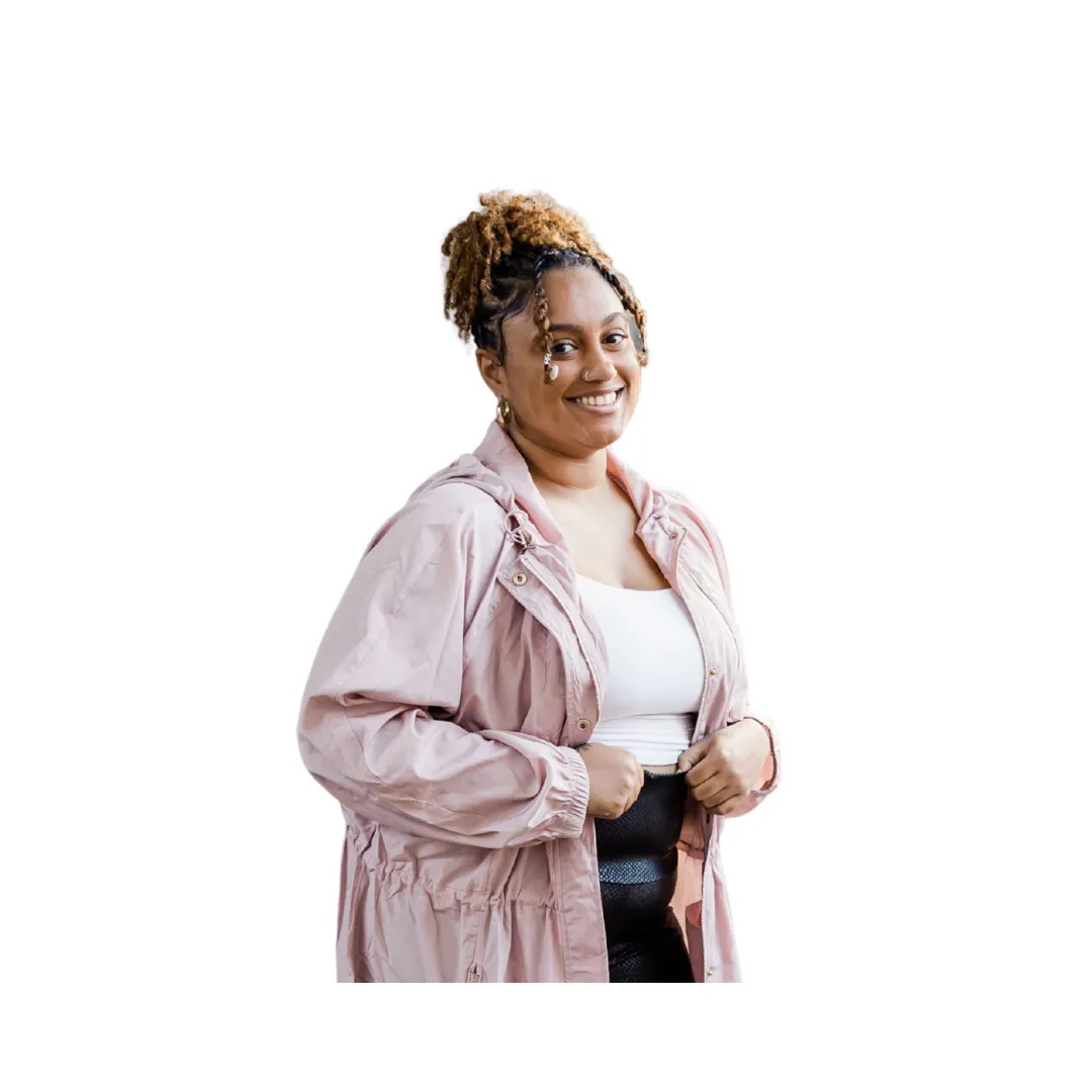 Woman looking thoughtful while learning about emotional healing from Awaecnan guide.