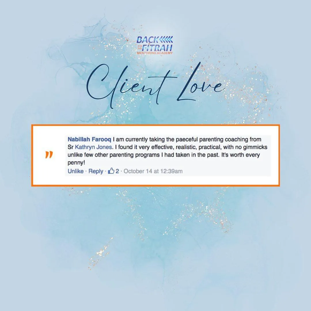 Back to the Fitrah Mentoring Academy