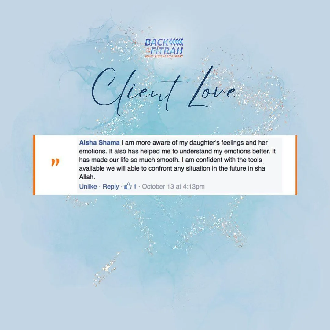 Back to the Fitrah Mentoring Academy