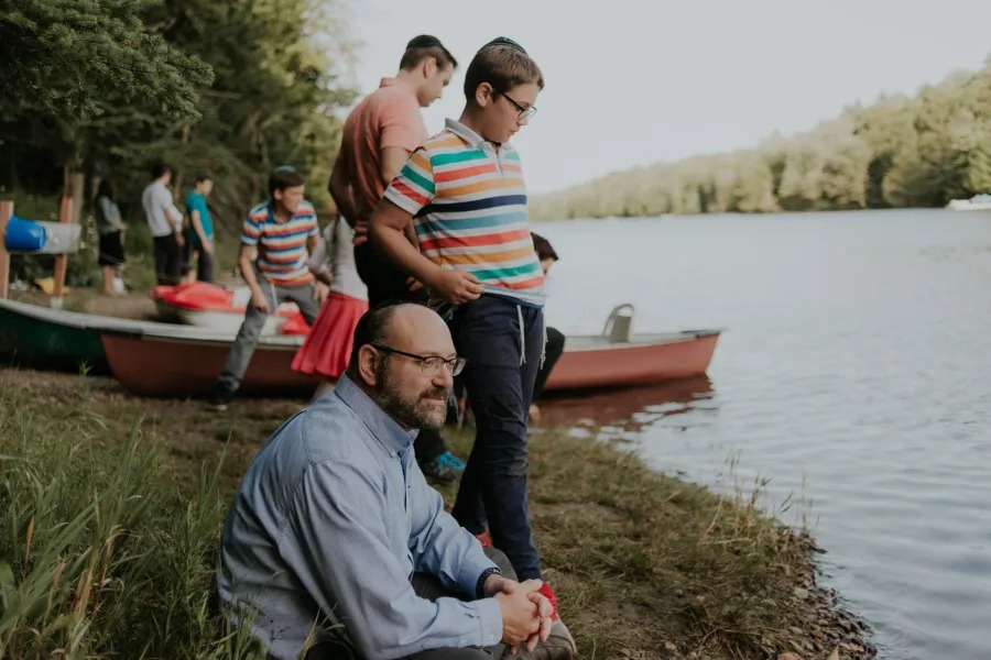 Dr. Aaron Weitz with his family