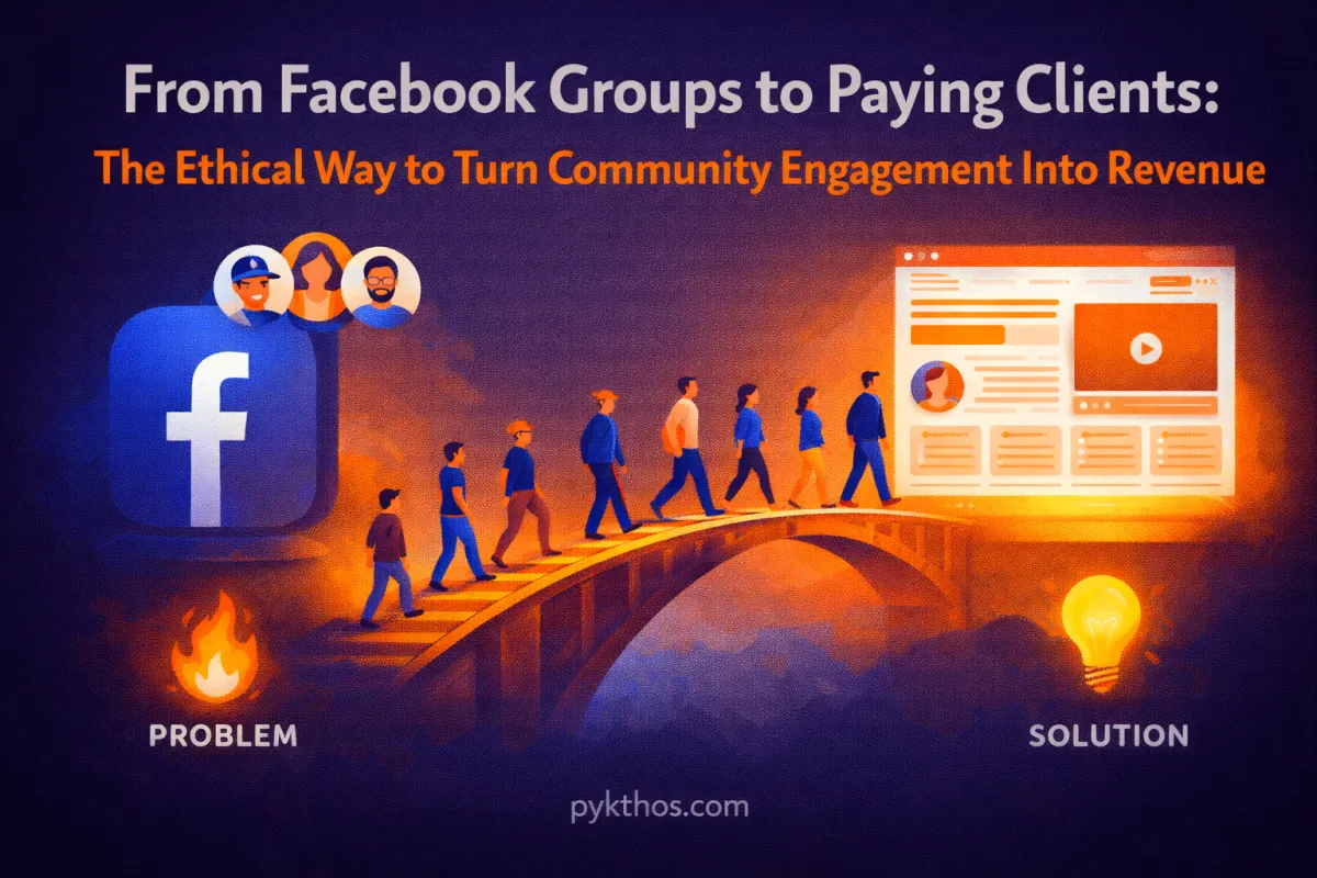 From Facebook Groups to Paying Clients: The Ethical Way to Turn Community Engagement Into Revenue