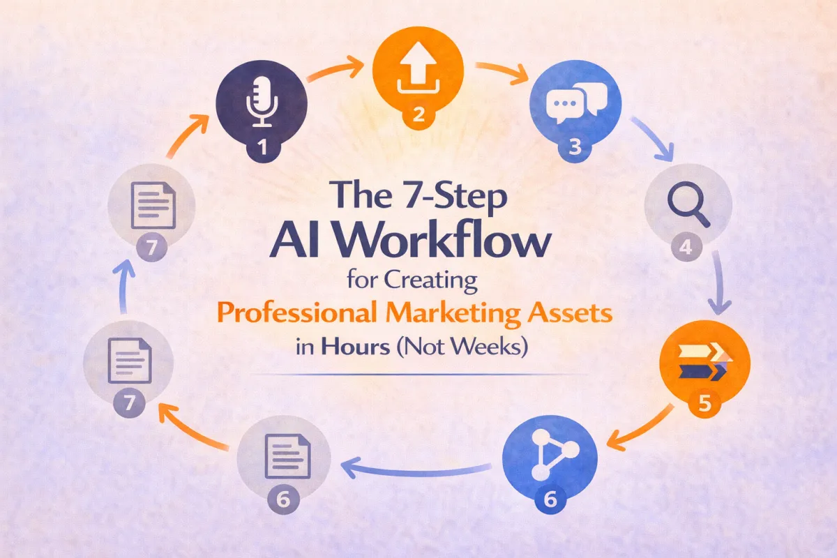 The 7-Step AI Workflow for Creating Professional Marketing Assets in Hours (Not Weeks)
