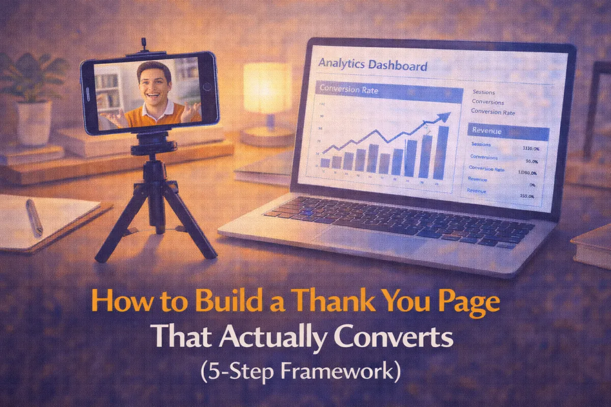How to Build a Thank You Page That Actually Converts (5-Step Framework)