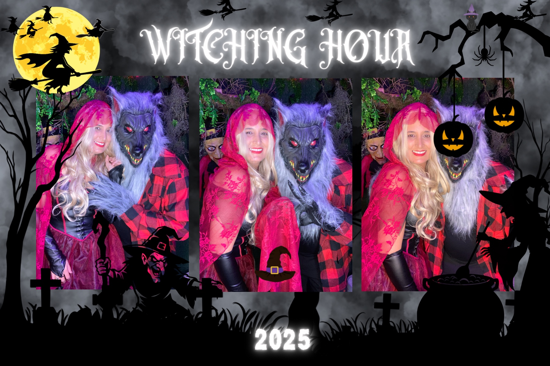 Child and guardian making playful faces in the booth, bright color palette and gentle motion showing family-friendly appeal with clean, well-lit processing so prints remain sharp and vibrant.