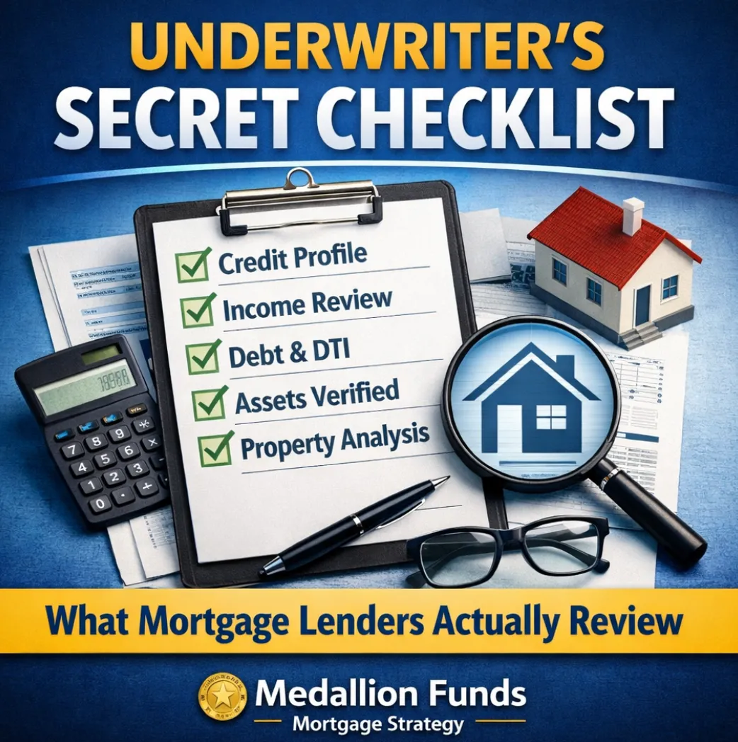 🔍 Mortgage Underwriting Secrets: The Checklist That Determines Loan Approval 💰