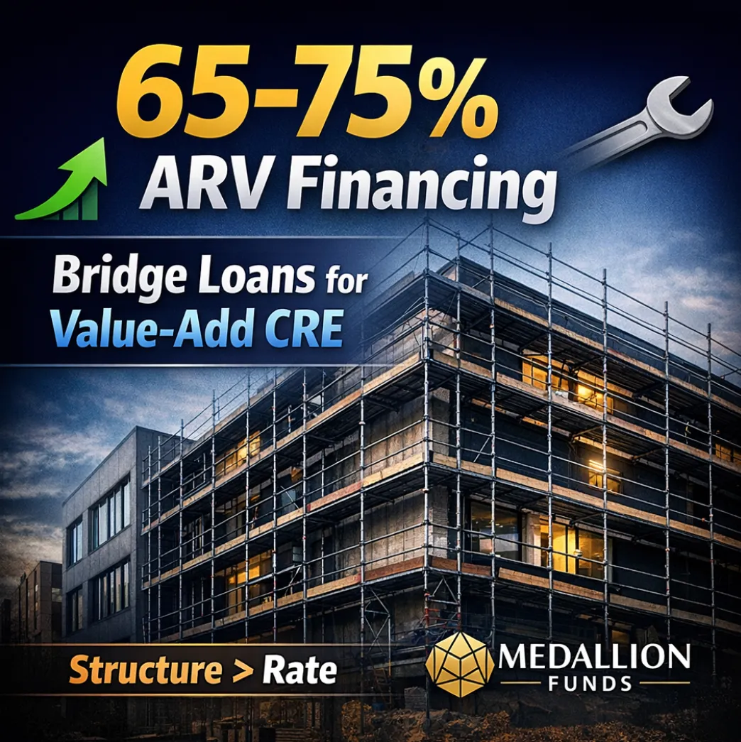 🚀 Unlock 75% ARV Financing: How Bridge Loans Power Commercial Renovation Deals