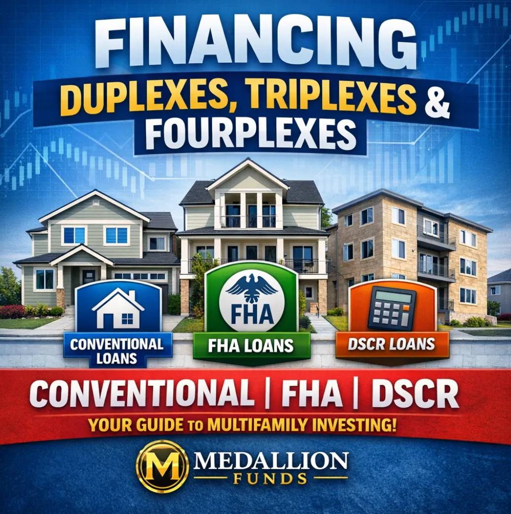 📊 How to Buy 2–4 Unit Properties with Low Money Down (FHA, Conventional & DSCR Guide) 🚀