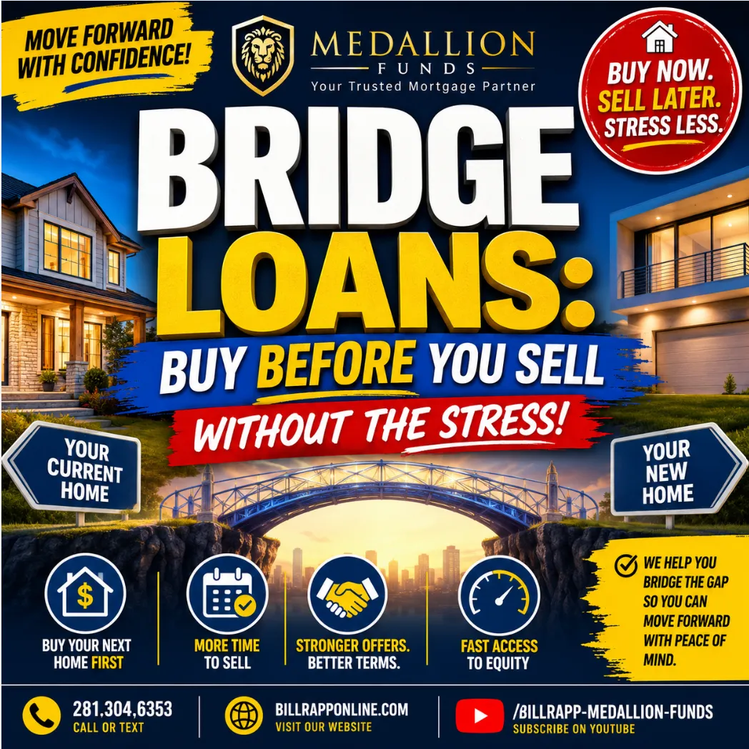 🚪 Buy Your Next Home Before Selling: The Smart Bridge Loan Strategy for Homeowners 🔑