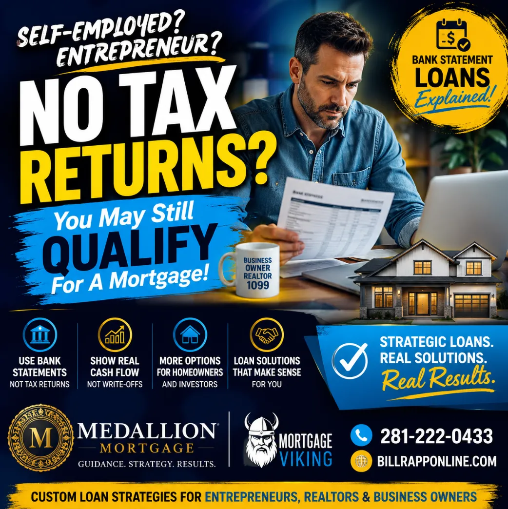 📑 No Tax Returns? No Problem: How Bank Statement Loans Help Entrepreneurs Qualify for a Mortgage 💰
