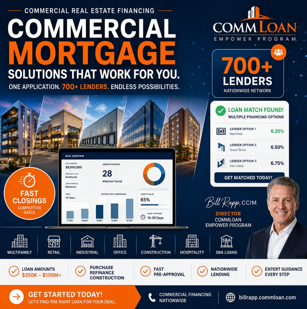 ๐ข How to Find the Right Commercial Mortgage Without Wasting Months Talking to the Wrong Lenders ๐