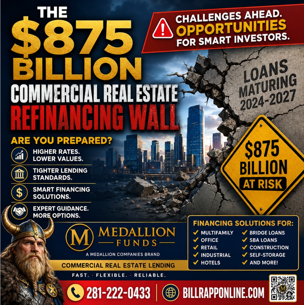 🚨 Commercial Real Estate Refinancing Crisis: How to Navigate the $875 Billion Maturity Wave 💰