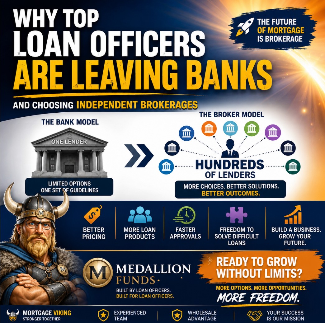 💰 Mortgage Broker vs. Bank: Why the Future of Lending Belongs to Independent Mortgage Brokers 🚀