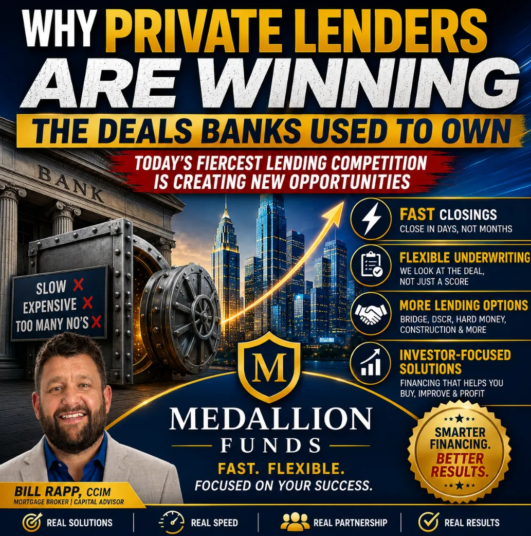 đĽ Banks Are Slowing Down. Private Lenders Are Speeding Up: How Investors Are Winning More Deals