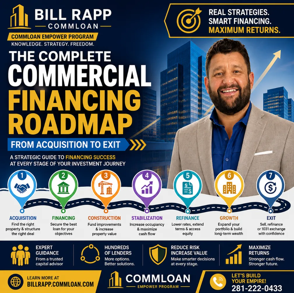 ๐ฐ Commercial Real Estate Financing Explained: Every Loan You'll Need from Purchase to Sale ๐