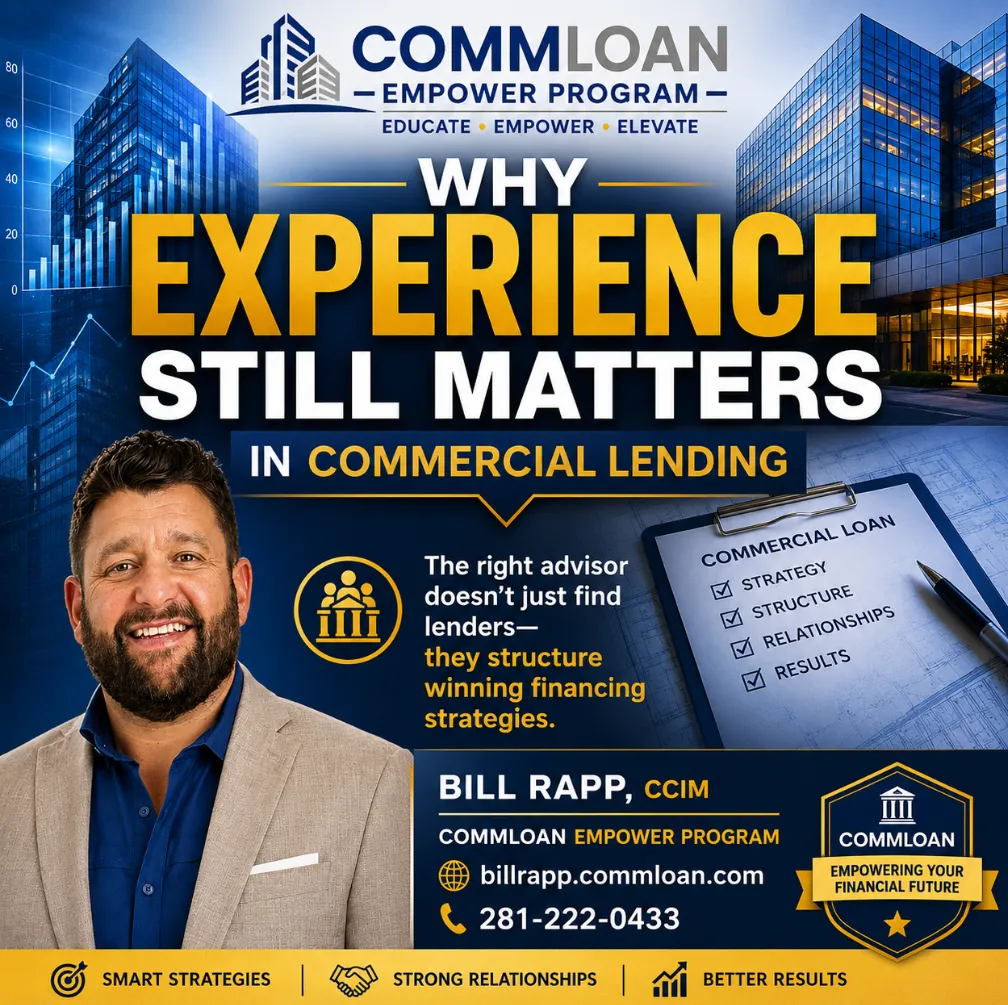🏦 Experience Matters: Why the Best Commercial Loan Advisors Close More Deals 📈