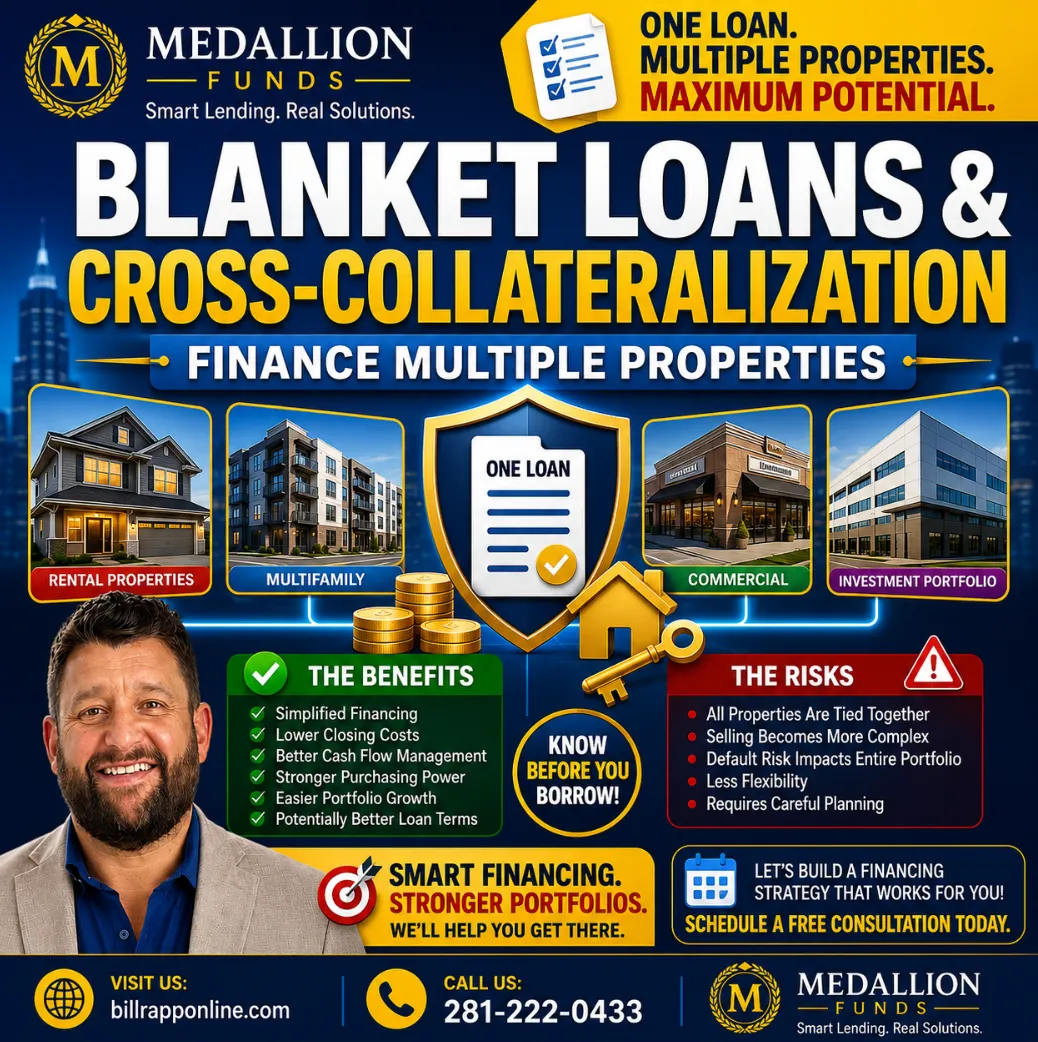 🔑 Cross-Collateralization: The Benefits, Risks & Smart Strategies Every Real Estate Investor Should Know ⚖️