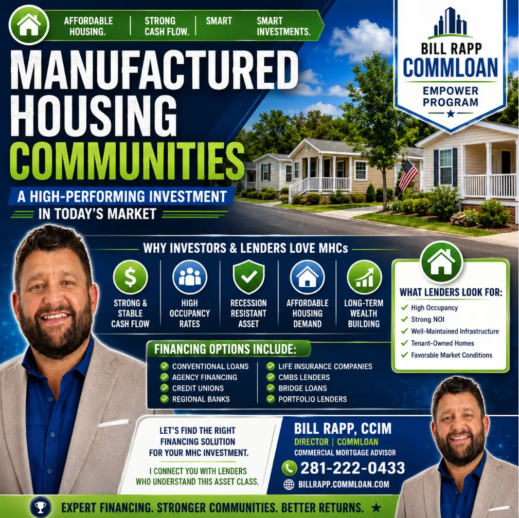 📈 Manufactured Housing Community Financing: What Investors Need to Know Before Buying 🏡