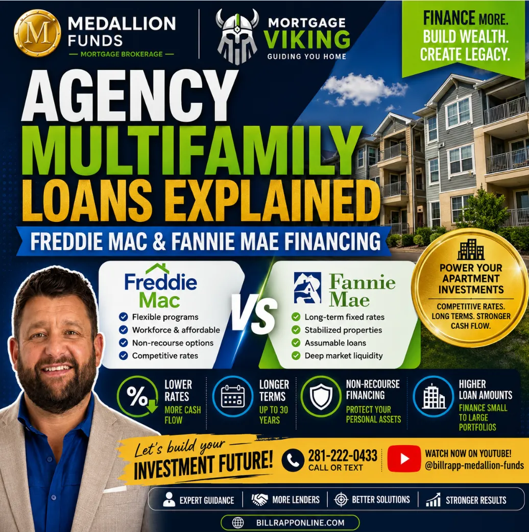 📈 How Agency Multifamily Loans Help Investors Buy More Apartments for Less 🏘️