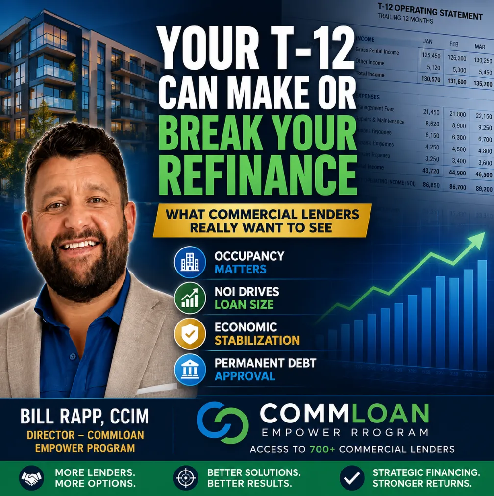 💰 From Value-Add to Permanent Financing: Why Your T-12 Statement Matters 📈