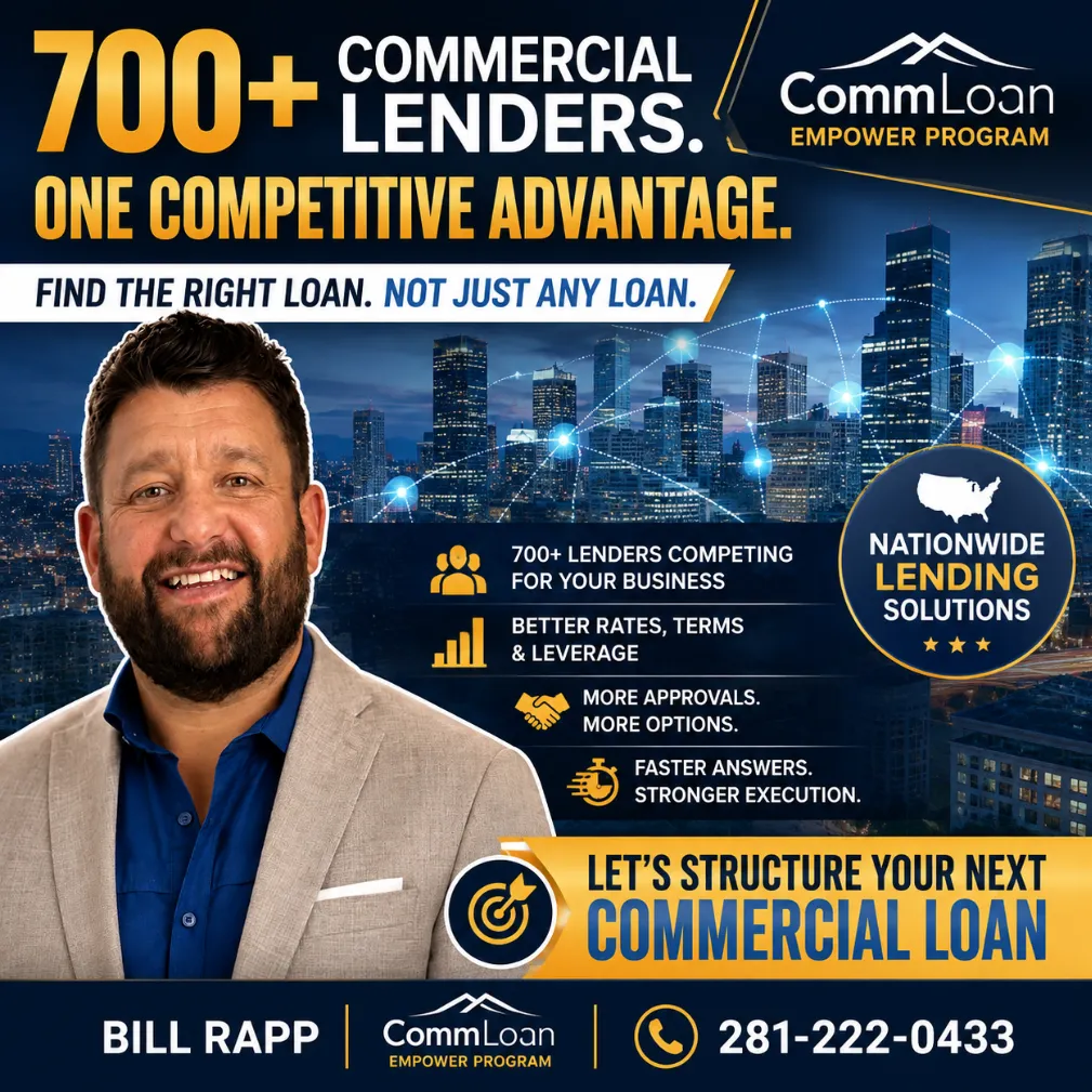 💼 700+ Commercial Lenders, One Platform: Why CommLoan Gives Borrowers the Edge ✅