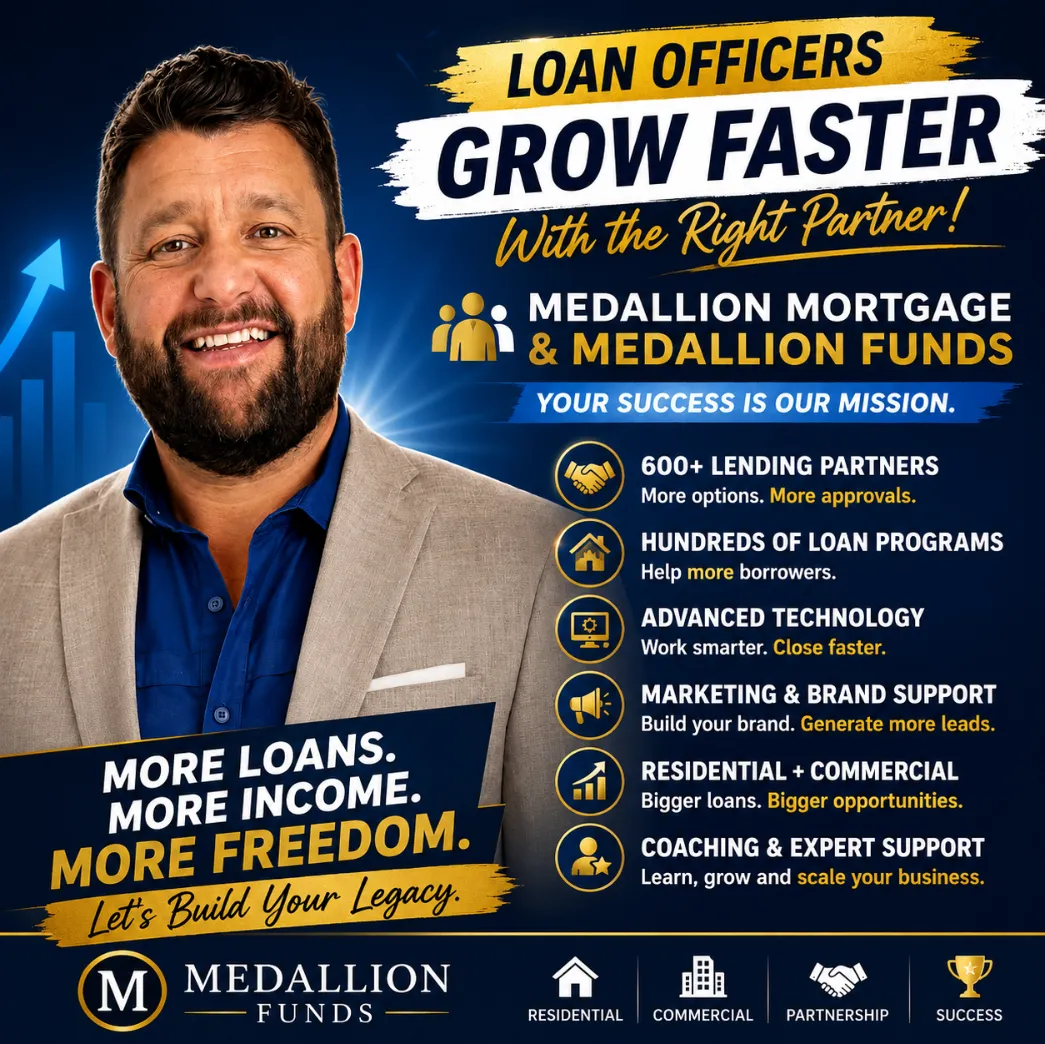 🏆 The Mortgage Broker Advantage: Grow Your Business Faster with Medallion Mortgage & Medallion Funds 🚀