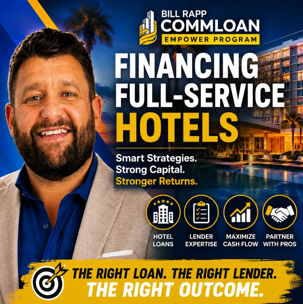 💼 Full-Service Hotel Financing Explained: What Lenders Want Before They Fund Your Deal 🏨
