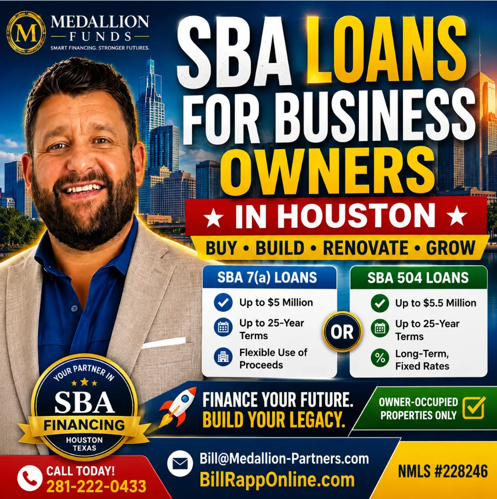 🚀 Houston SBA Loans for Commercial Real Estate: 7(a) vs. 504 Financing for Business Owners 🏙️