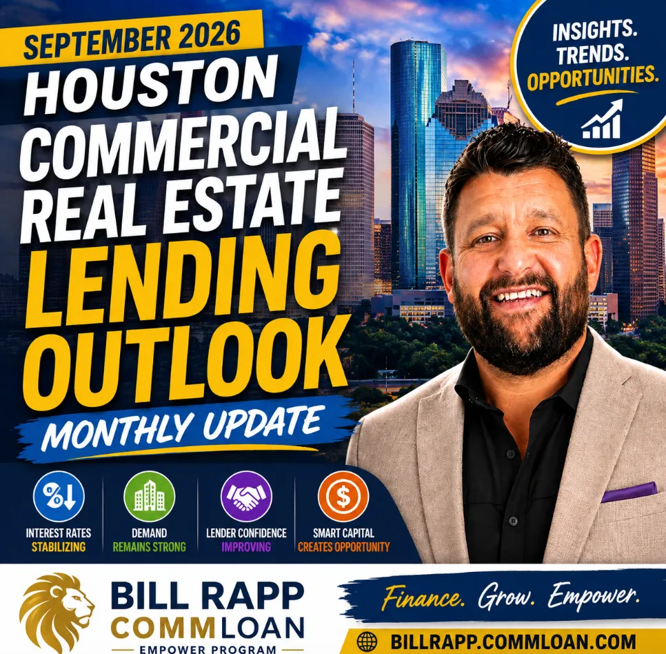 💰 Houston CRE Financing Update: Rates, Lender Appetite & Opportunities for Commercial Property Investors 🏢