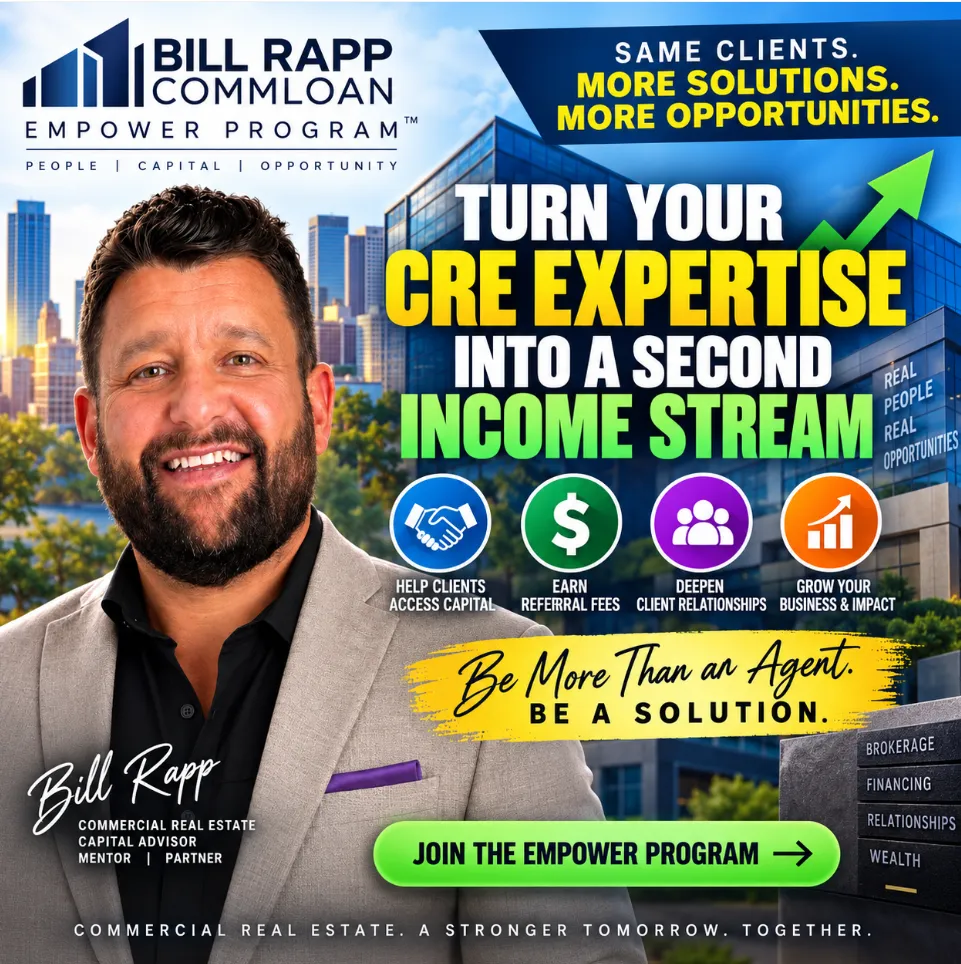 💵 Stop Leaving Money at the Closing Table: How CRE Agents Can Add Commercial Financing to Their Business 🚀