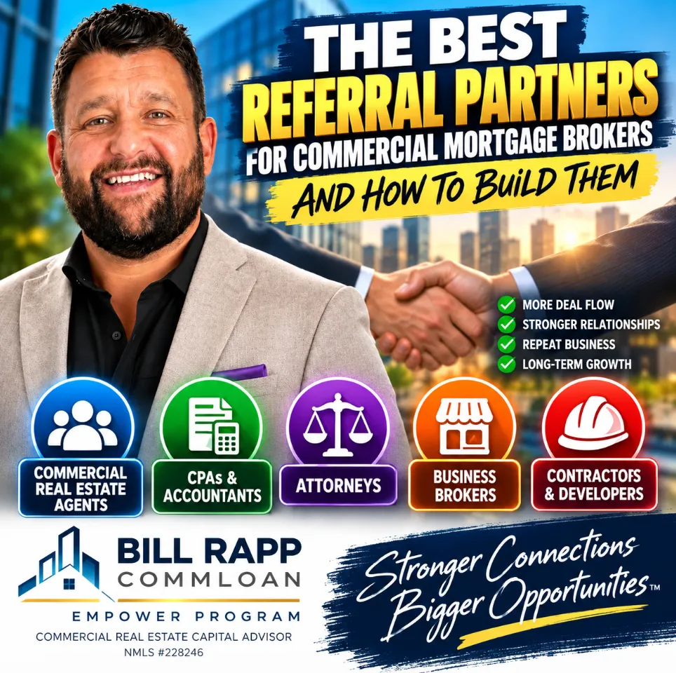 š¤ Commercial Mortgage Broker Lead Generation: Build Referral Partners Who Create More Deal Flow š