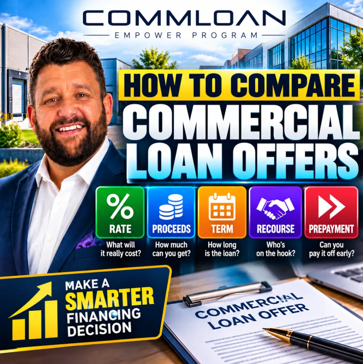 š° The Lowest Rate Isnāt Always the Best Deal: 5 Factors to Compare in a Commercial Real Estate Loan š¢