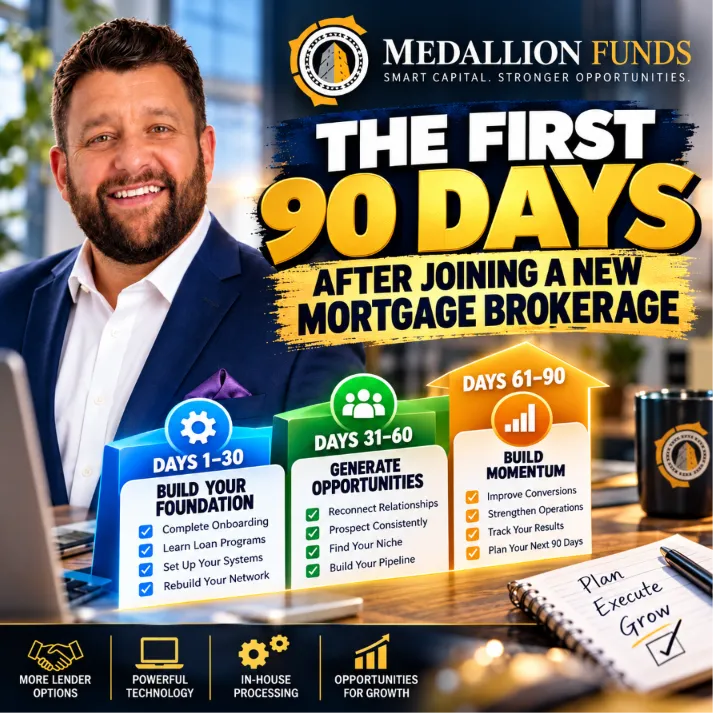 💼 Changing Mortgage Companies? 10 Steps to Build a Stronger Pipeline in Your First 90 Days 📈