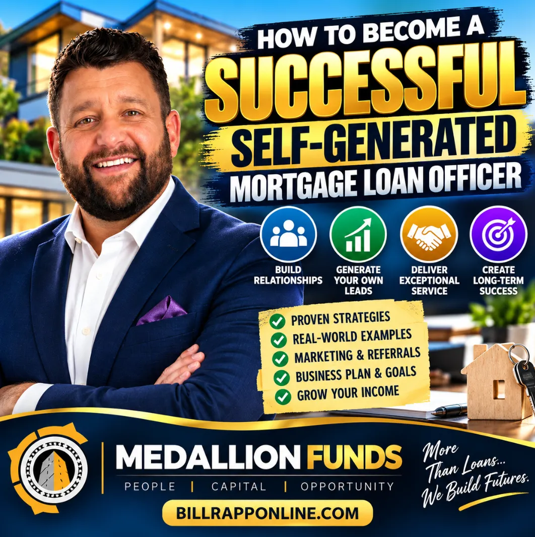 Strategies to Build a Thriving Mortgage Business 🏡 💰 Self-Generated Mortgage Loan Officer Success: How to Find Clients, Build Referrals & Grow Your Income 📈