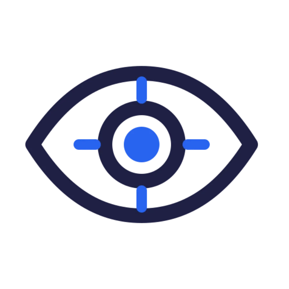 Trained contractor eye icon
