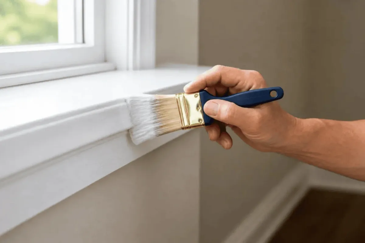 Painted trim and detail upgrade