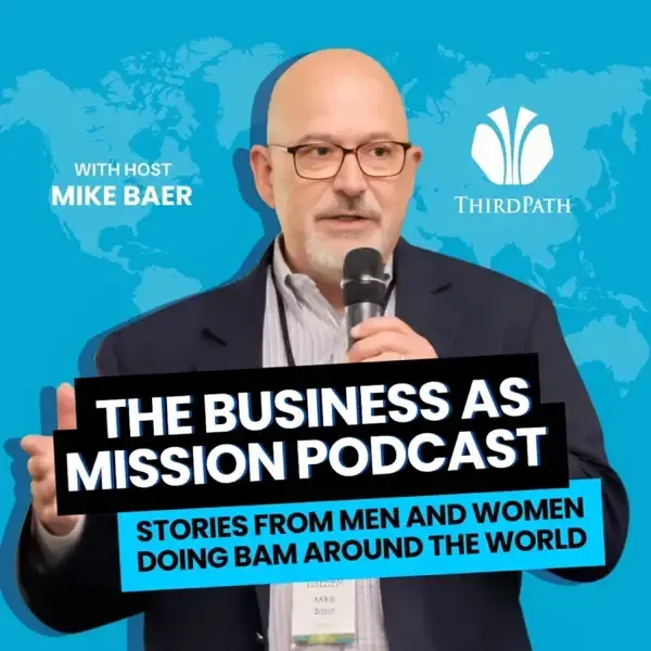 The business as mission podcast logo
