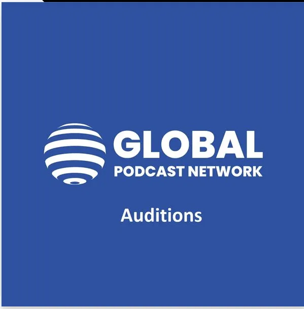 Global Podcast network auditions logo