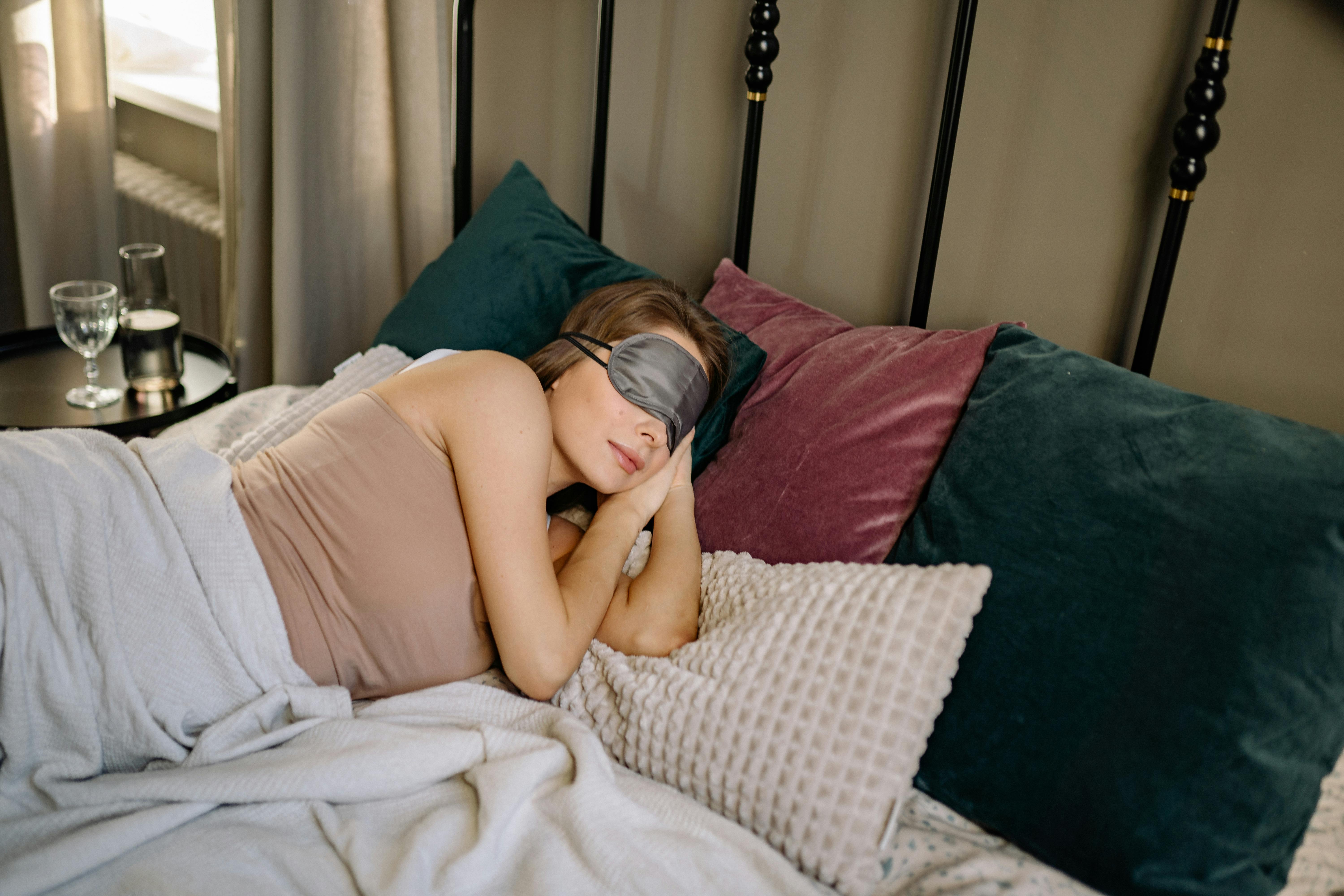 woman sleeping