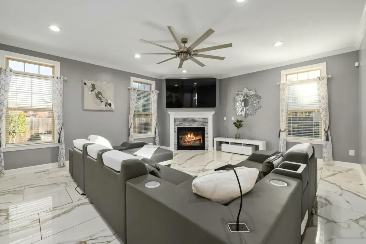 Home Renovation — interior view of a living room — Lexon Homes & Renovations