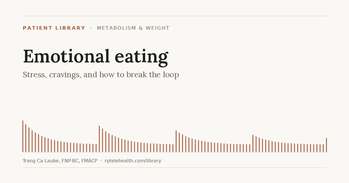 Emotional Eating: Stress, Cravings, and How to Break the Loop