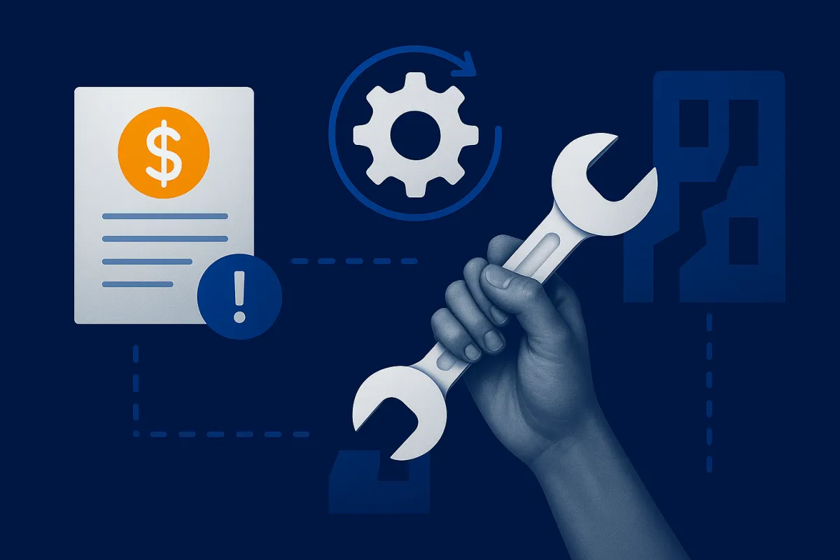 white and red wooden house beside grey framed magnifying glass