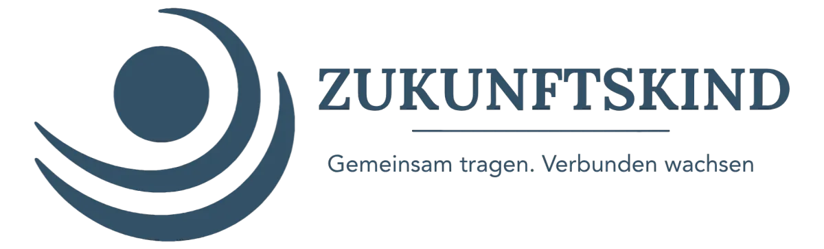 Logo Zukunftskind Kreis mit 2 Geschwungenen Linien