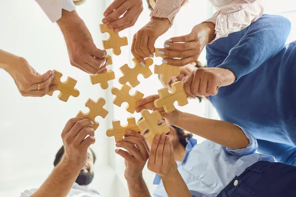 puzzle pieces  