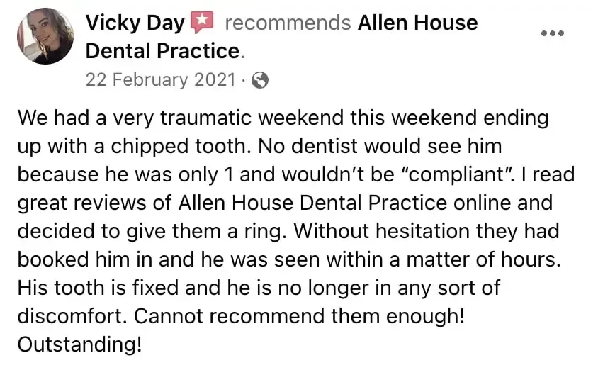 emergency treatment review by vicky